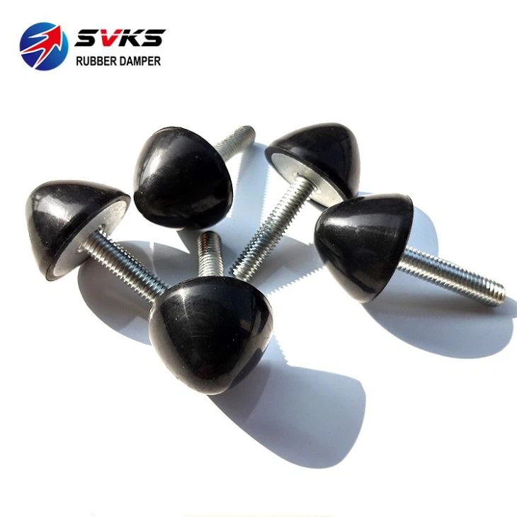 Adjustable Rubber Bumper Feet 1/4-20 Thread Size